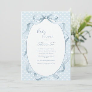Invitación Chubasquero Floral Caprichoso de Bebe