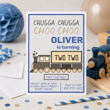 Chugga Chugga Two Two Cumpleaños del Niño 2