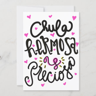 Invitación Chula hermosa y 