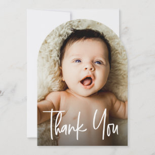 Invitación Chuleta moderna de letras personalizadas con 2 fot