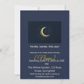 Invitación Chupete Chupete Baby Shower, Editable