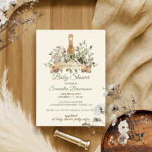 Chupete de Alpaca Beige para Baby Shower de Género