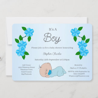 Invitación Chupete de bebé Cumpleaños de bebé