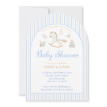 Chupete de Caballo Mecedora para Baby Shower de Ni