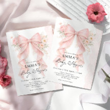 Chupete Floral de Lazo Rosa Elegante para Baby Sho