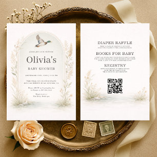 Invitación Chupinada de Pato Silvestre Todo en Uno