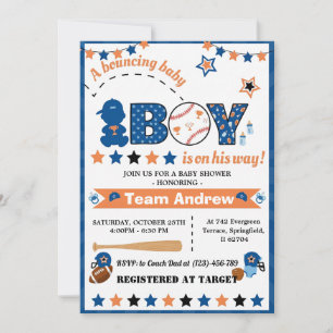 Invitación Chupinada Personalizada de Todas las Estrellas par