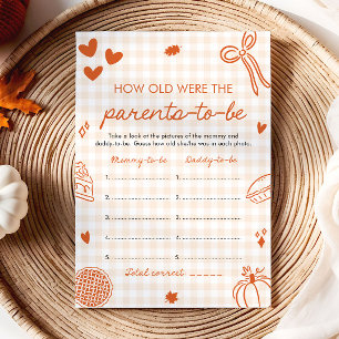Invitación Chupito de Cumpleaños Otoño Dibujado a Mano ¿Qué E