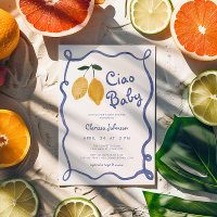 Ciao Baby Lemon Italiano Amalfi Boys Baby Shower