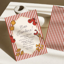 Ciao Bambino Fiesta de Pasta Italiana para Baby Sh