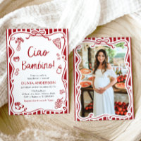 Ciao Bambino Whimsical Italiana Pizza Baby Shower