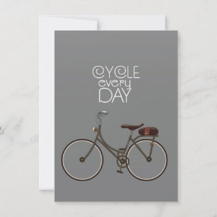 Invitación Cicla todos los días.