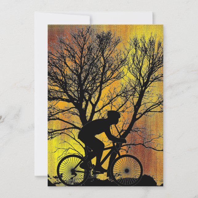 Invitación ciclista (Anverso)