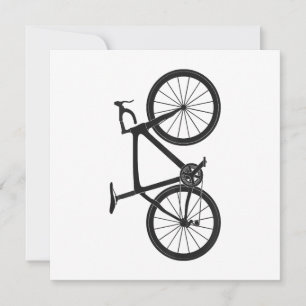 Invitación Ciclo de ciclismo de triatlón en bicicleta T camis