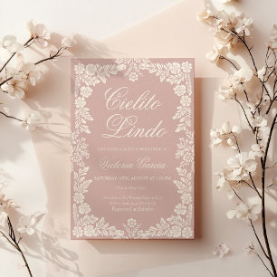 Invitación Cielito Lindo bebé, ducha
