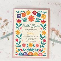 Cielito Lindo Mexican Colorful Baby Shower 