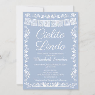 Invitación Cielito Lindo Mexican Fiesta Baby Shower