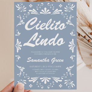 Invitación Cielito Lindo Niño Baby Shower