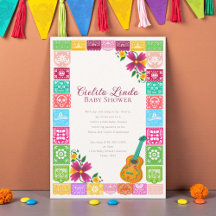 Cielito Lindo Papel Picado Arte Folclórico Fiesta 