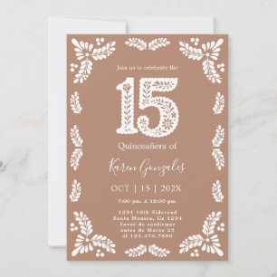 Invitación Cielito Lindo Quinceanera