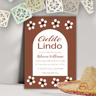 Invitación Cielito Lindo Talavera Fiesta mexicana Baby Shower