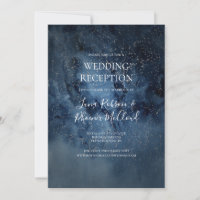 Cielo nocturno celeste | Recepción de bodas platea