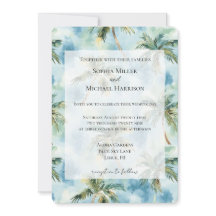 Cielos Azules Isla Tropical Palmeras Boda