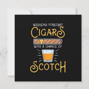 Invitación Cigarros De Fin De Semana Con Una Posibilidad De w