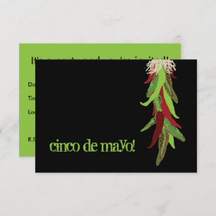 Invitación cinco de mayo