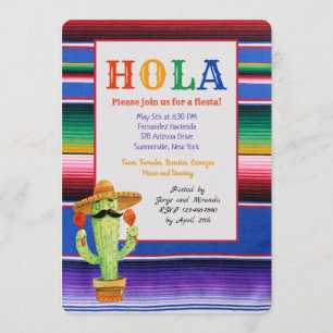 Invitación Cinco de Mayo