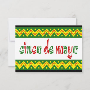 Invitación cinco de mayo