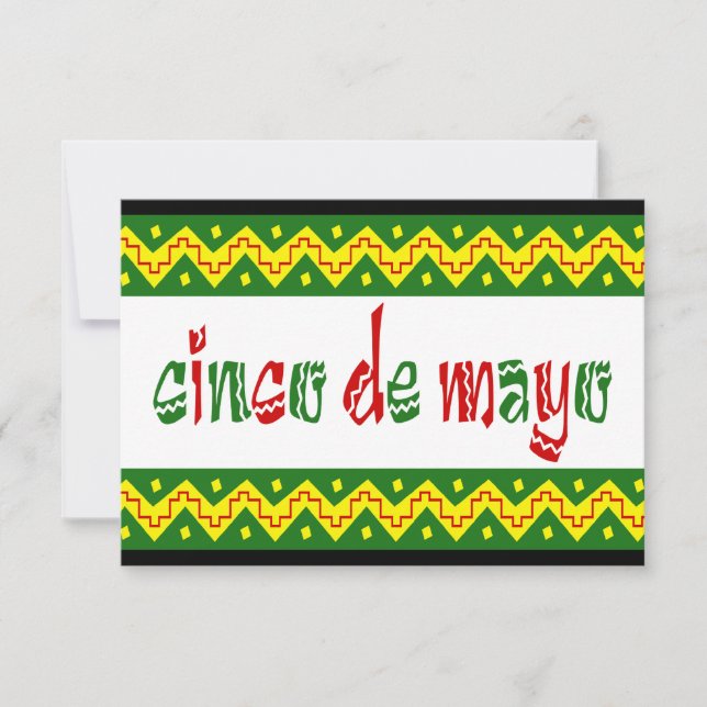 Invitación cinco de mayo (Anverso)