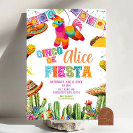Invitación Cinco de Mayo 5th Fiesta birthday party