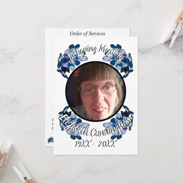 Invitación Cinco fotos me olvidan de la memoria floral (Anverso/Reverso In Situ)