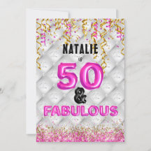 Cincuenta Fabulous Gold Pink 50