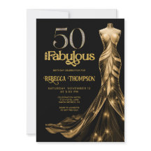 Cincuenta y Fabuloso Vestido Dorado Negro Cumpleañ
