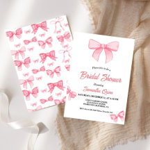 Cinta color agua rosada Rubor Bridal Shower Fiesta