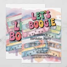 Cinta de Casete Retro ¡Vamos a Bailar Boogie Cumpl