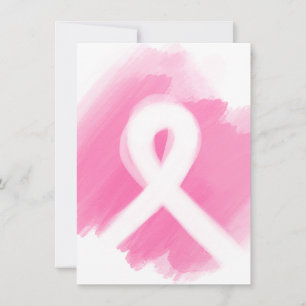 Invitación Cinta de Concienciación sobre el Cáncer de Mama Ac