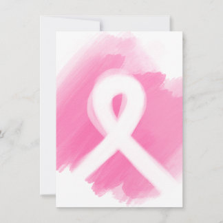 Invitación Cinta de Concienciación sobre el Cáncer de Mama Ac