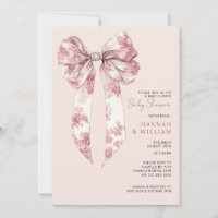 Cinta de toile coquette rosa sonrojado para baby s