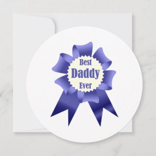 Invitación Cinta ganadora de Mejor Papi de la Historia para P