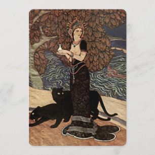 Invitación “Circe la Encantadora” de Edmund Dulac