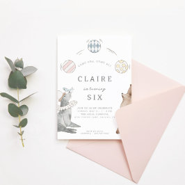 Invitación Circo del Carnaval Infantil | Fiesta de Cumpleaños