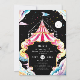 Invitación Círculo de niños extravagantes