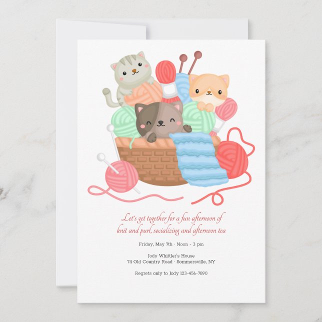 Invitación Círculo de punto (Anverso)