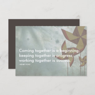 Invitación cita de éxito de henford