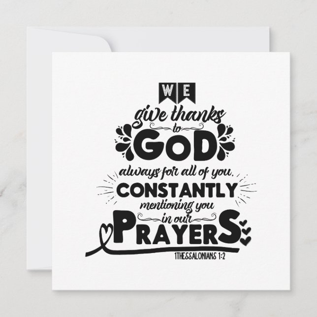 Invitación Cita de la Biblia (Anverso)