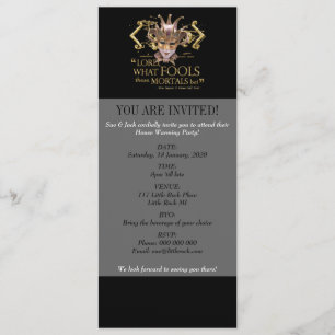 Invitación Cita de sueño de verano (versión de oro)