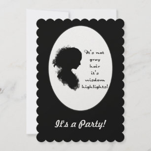 Invitación Cita divertida "Over the Hill" Invite Personalizad